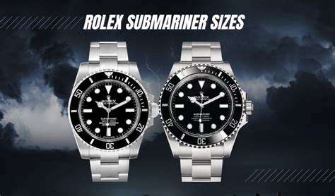 new rolex submariner dimensions|Rolex Submariner size chart.